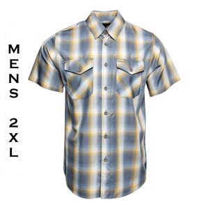 DIXXON FLANNEL - RUTHERFORD Bamboo Shirt SS - Men's 2XL